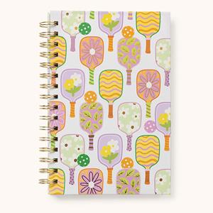 Image of MEDIUM SPIRAL NOTEBOOK - pickleballrally (SKU: 168871455000122) Image of MEDIUM SPIRAL NOTEBOOK - pickleballrally